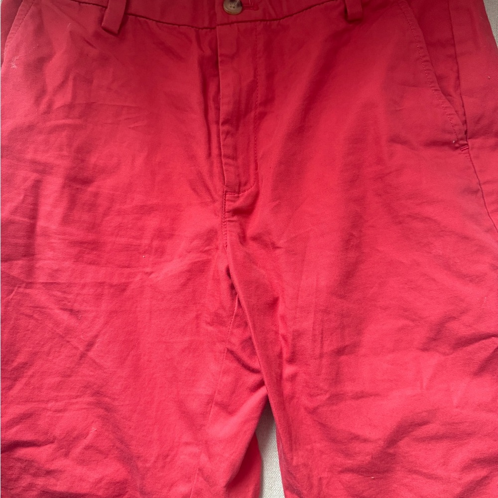 Vineyard Vines Kids Red Shorts